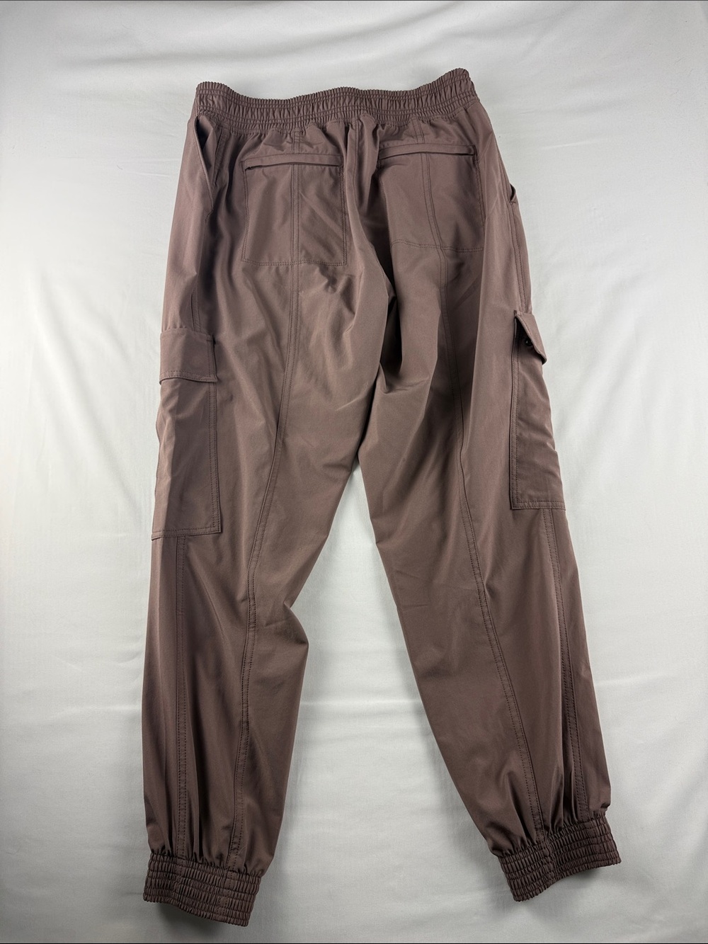 Athleta Chelsea Utility Joggers Brown Women's Size 8 Cargo Hiking EUC - Picture 3 of 11
